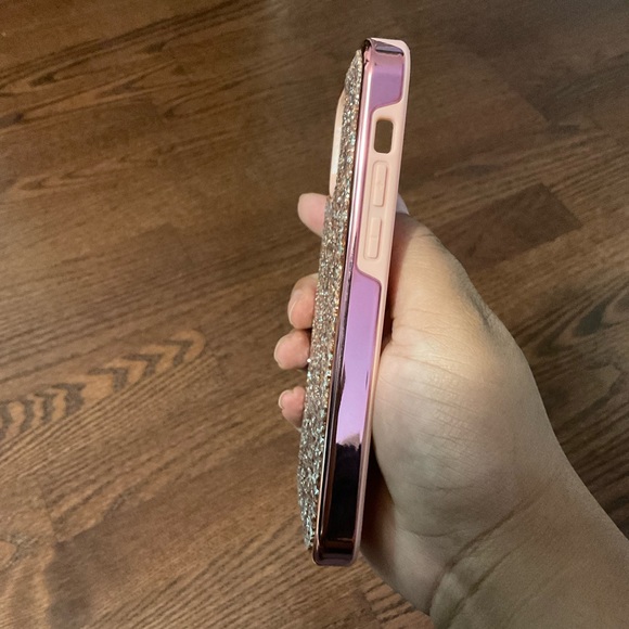 iPhone 12 pink diamond case - Picture 2 of 4